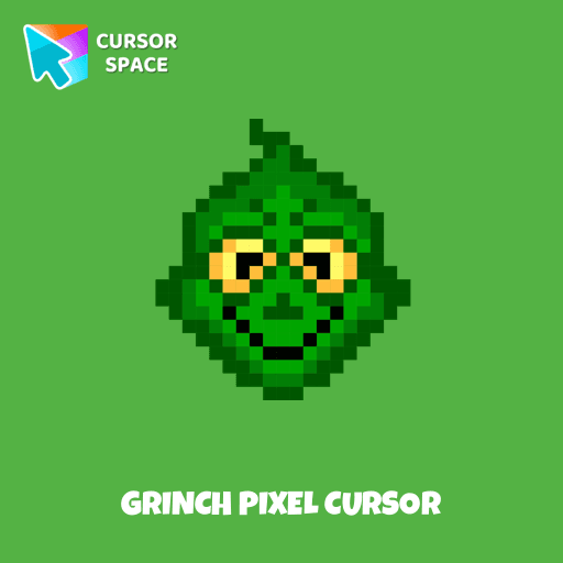 Grinch Pixel cursor